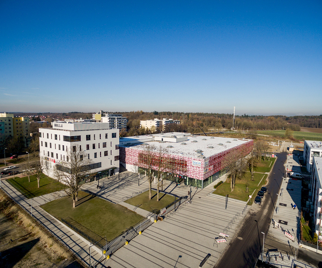 Werbeaufnahmen für Einkaufszentren