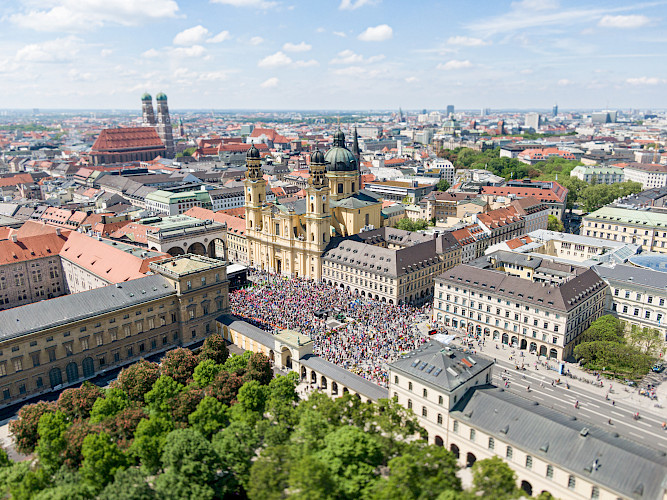 Demonstration: Europa für alle