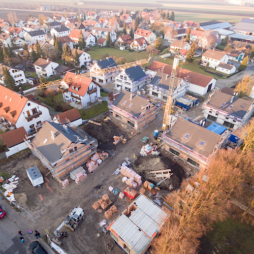 Neubaugebiet in Mintraching