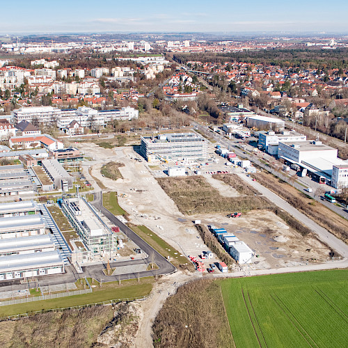 Gewerbegebiet Oberschleißheim für eine Machbarkeitsstudie