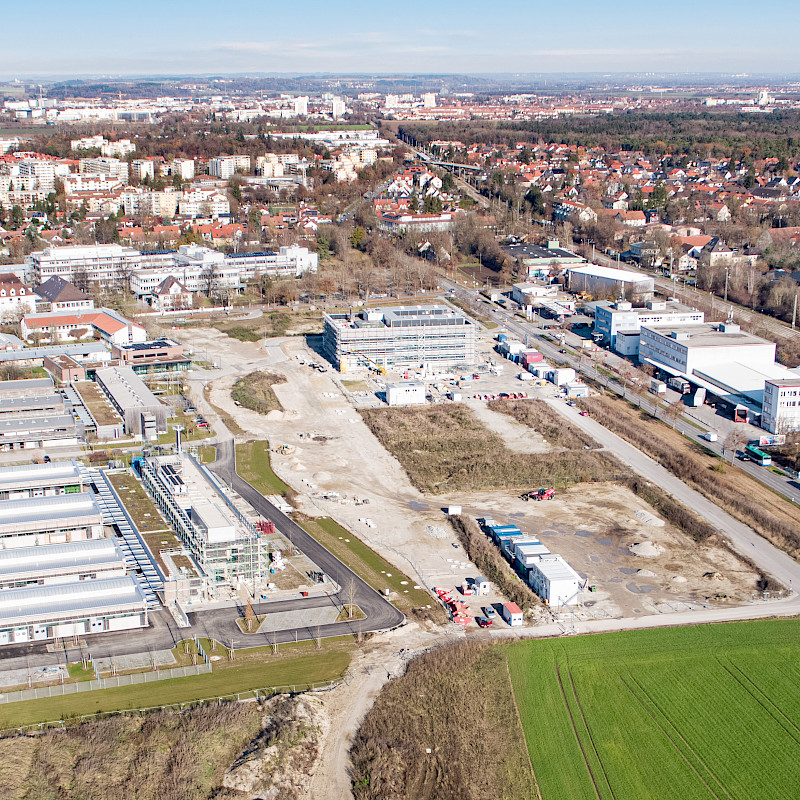 Gewerbegebiet Oberschleißheim für eine Machbarkeitsstudie